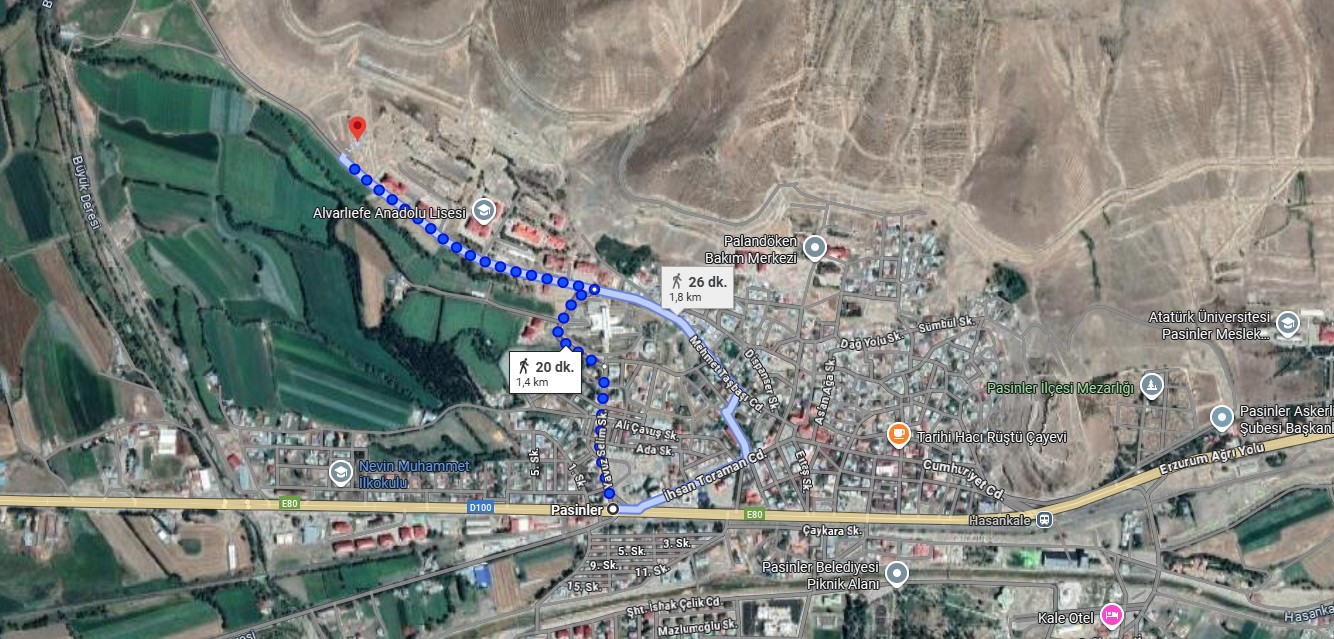 ERZURUM PASİNLER YENİMAHALLE DE  559 M² ARSA SATILIKTIR. - ERZURUM PASİNLER fotoğraf 4